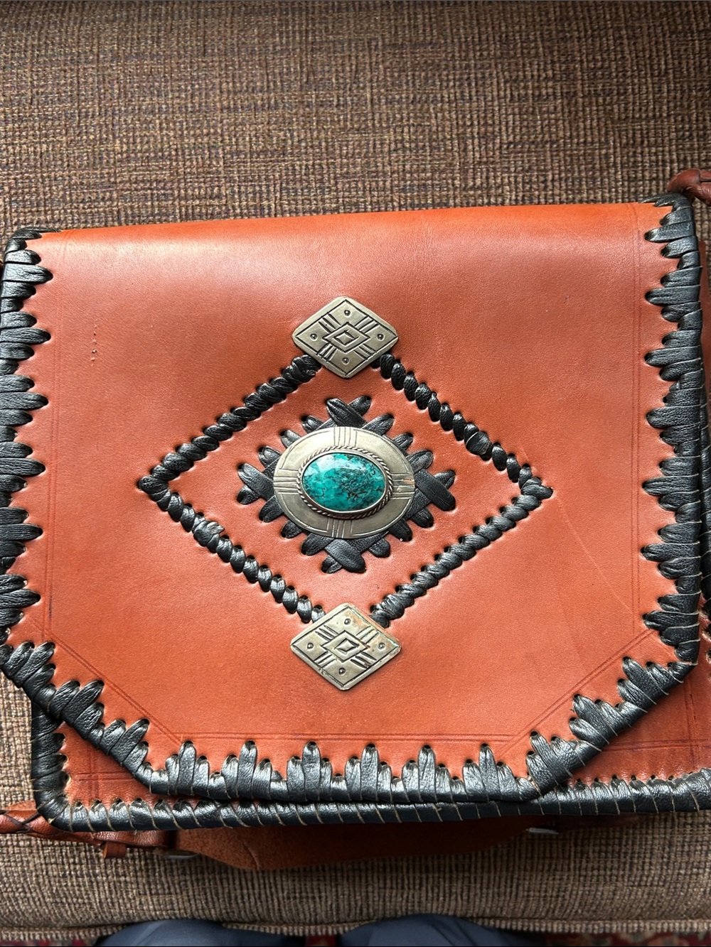 Four Winds West bag. EUC